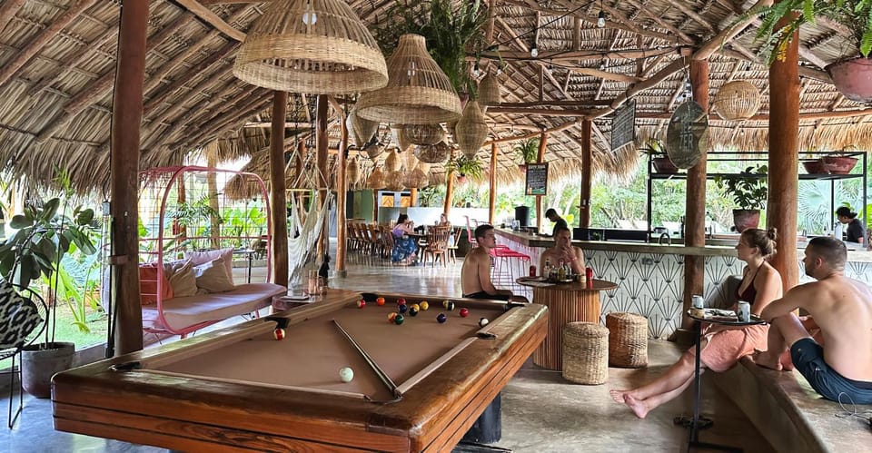 the SPACE Jungle Oasis Hostel in San Juan del Sur