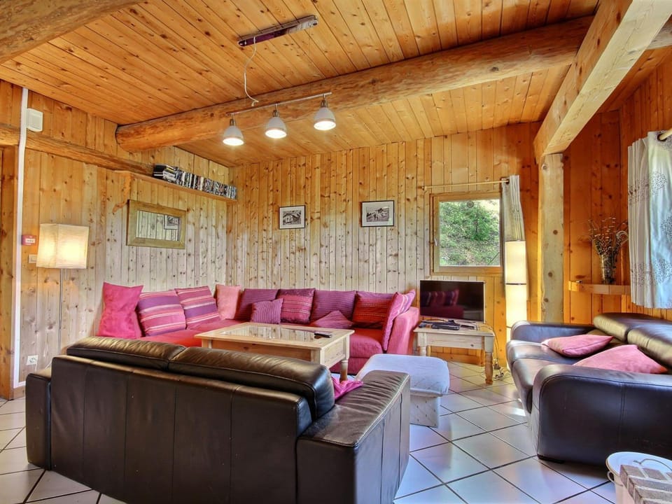 Chalet 15 personnes, proche pistes, 7 chambres, La Plagne - FR-1-455-158 Chalet in Mâcot-la-Plagne