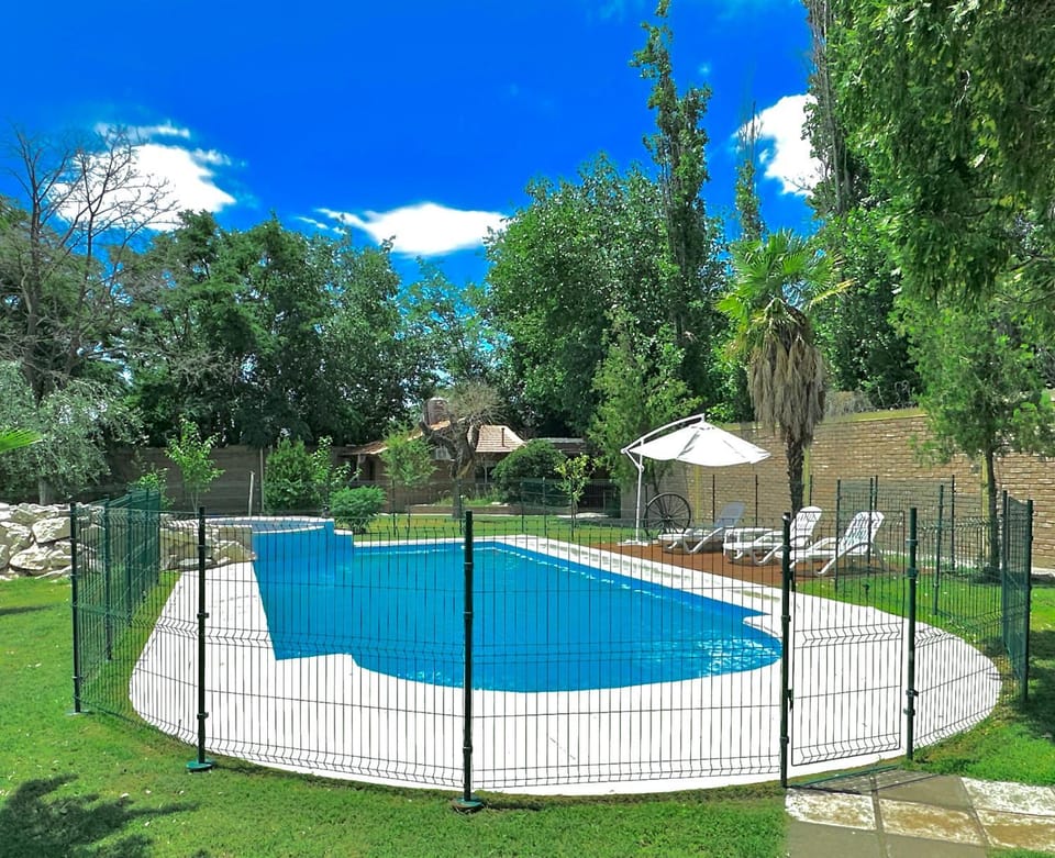 Spring, Garden, Swimming pool