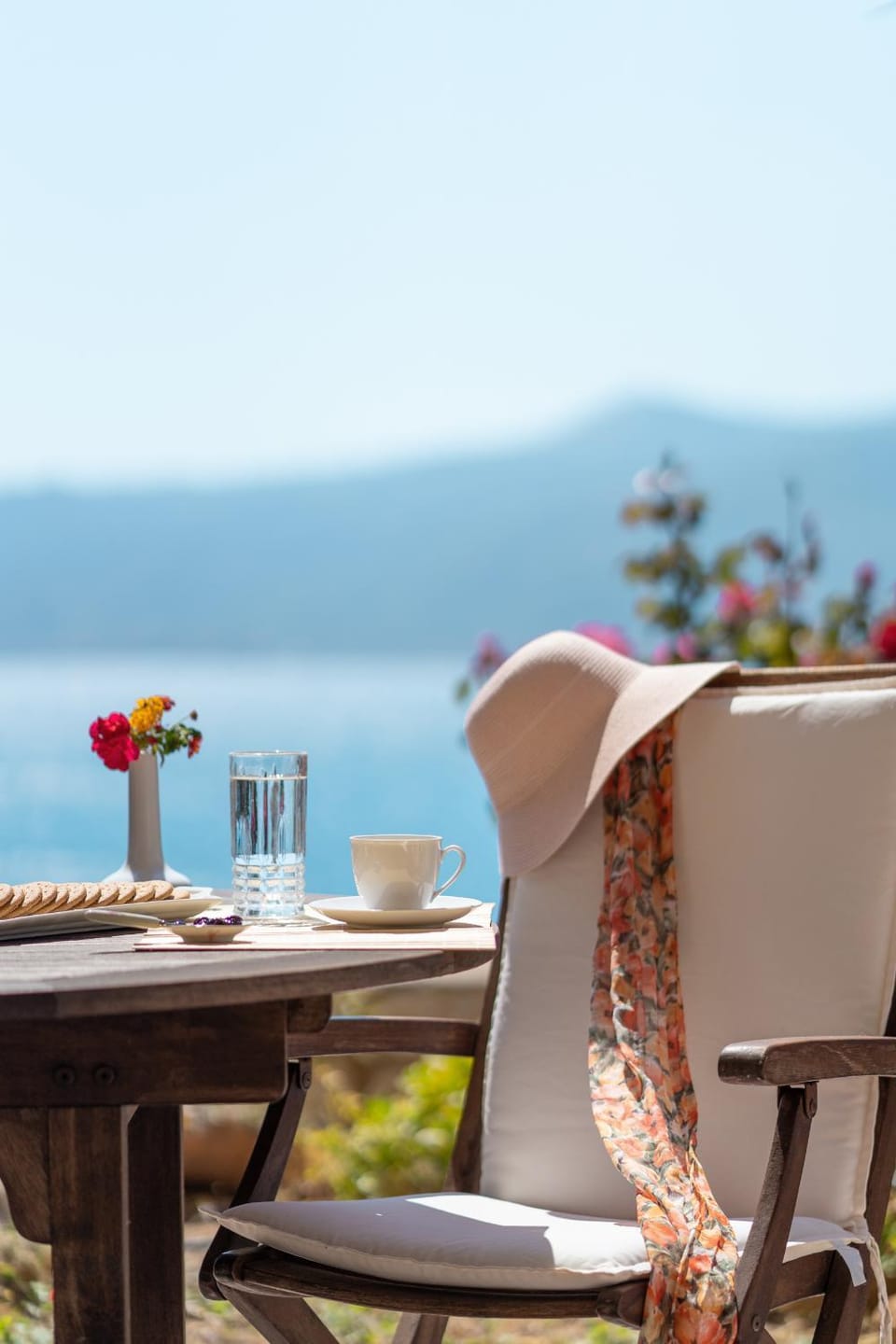 Patio, Seating area, Sea view