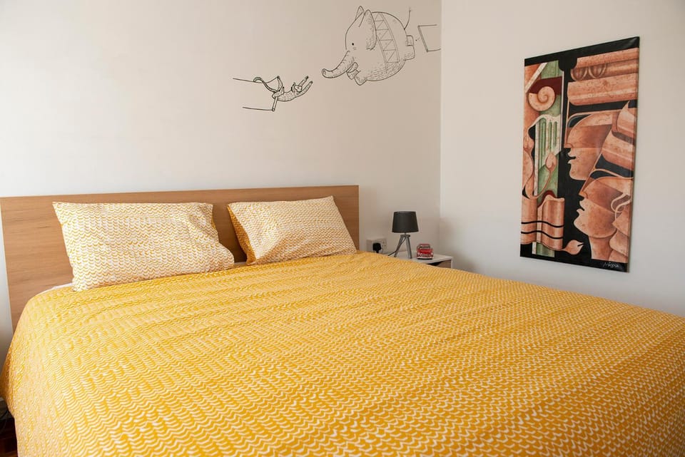 Bed, Bedroom