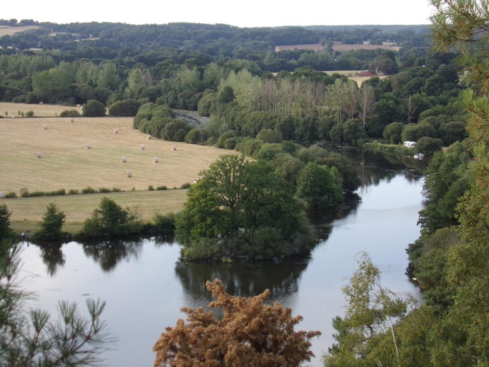 Natural landscape, Bird's eye view