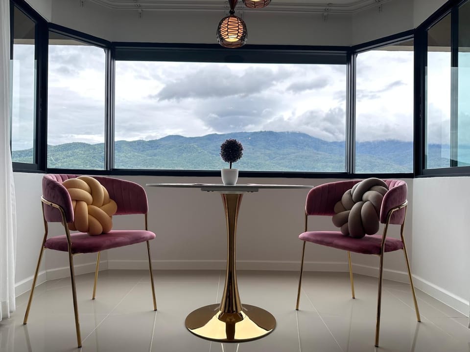 Mountain & City View Panorama at Nimman Apartment in Chiang Mai