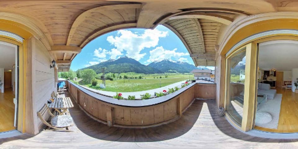 Day, Natural landscape, Balcony/Terrace, Mountain view