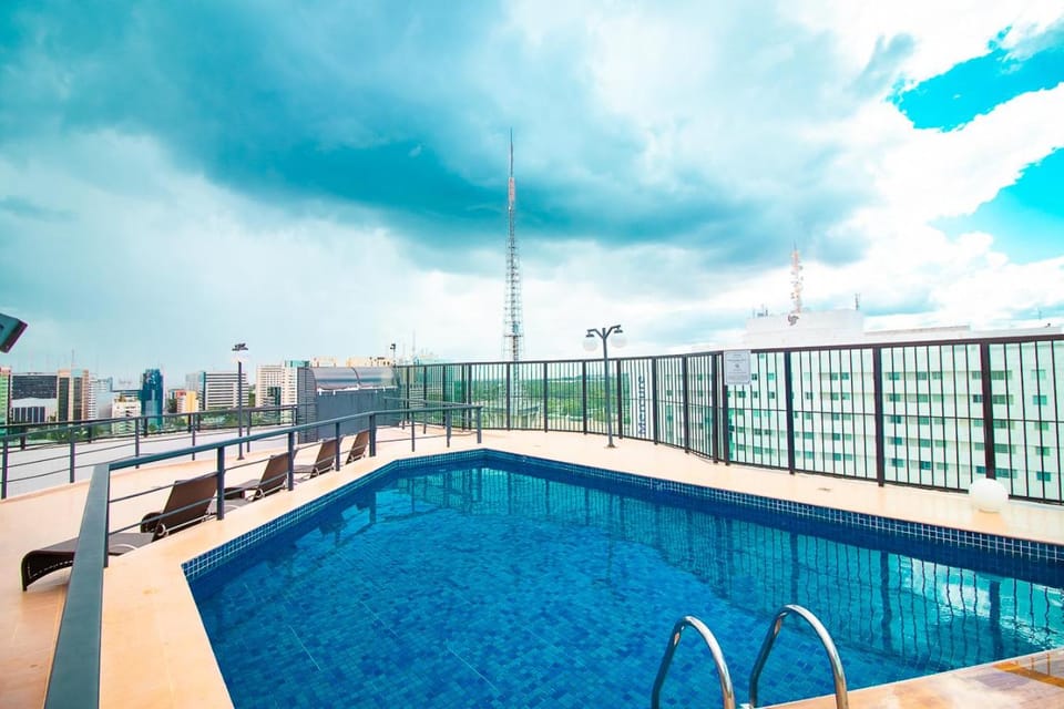 Balcony/Terrace, Pool view, Swimming pool