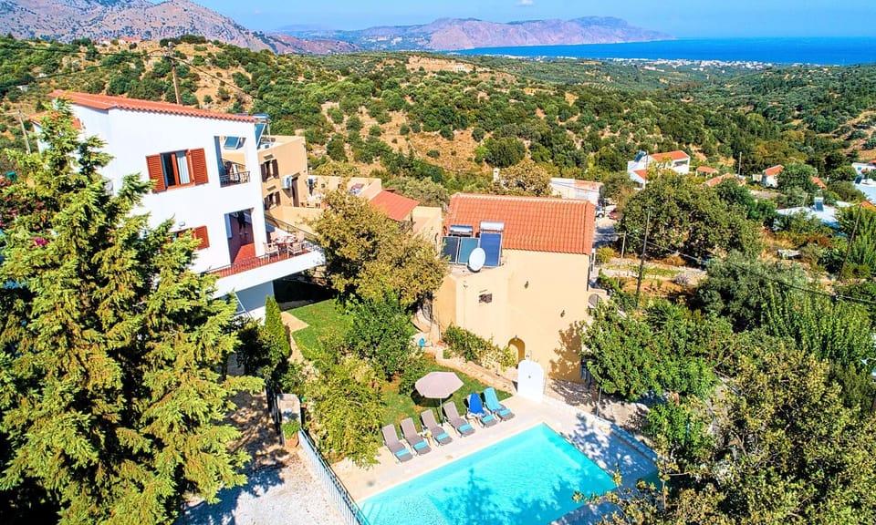 Bird's eye view, Pool view