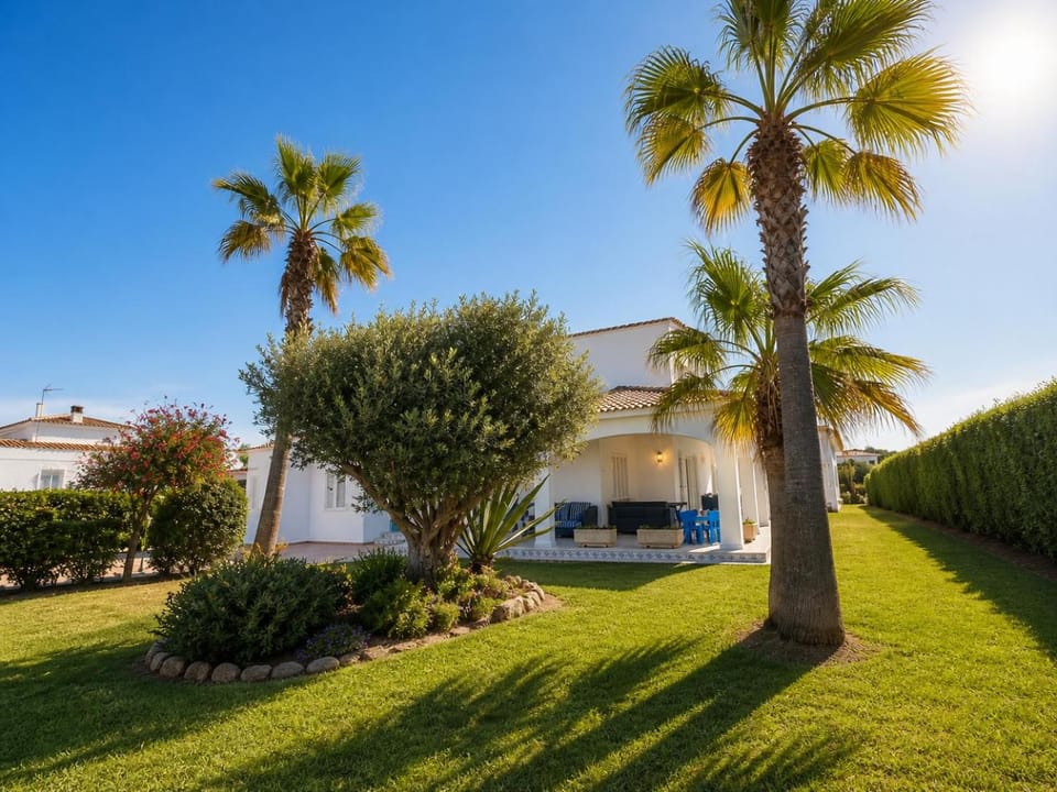 Villa Savanna Spacious villa with private pool near the beach Villa in Cala en Blanes