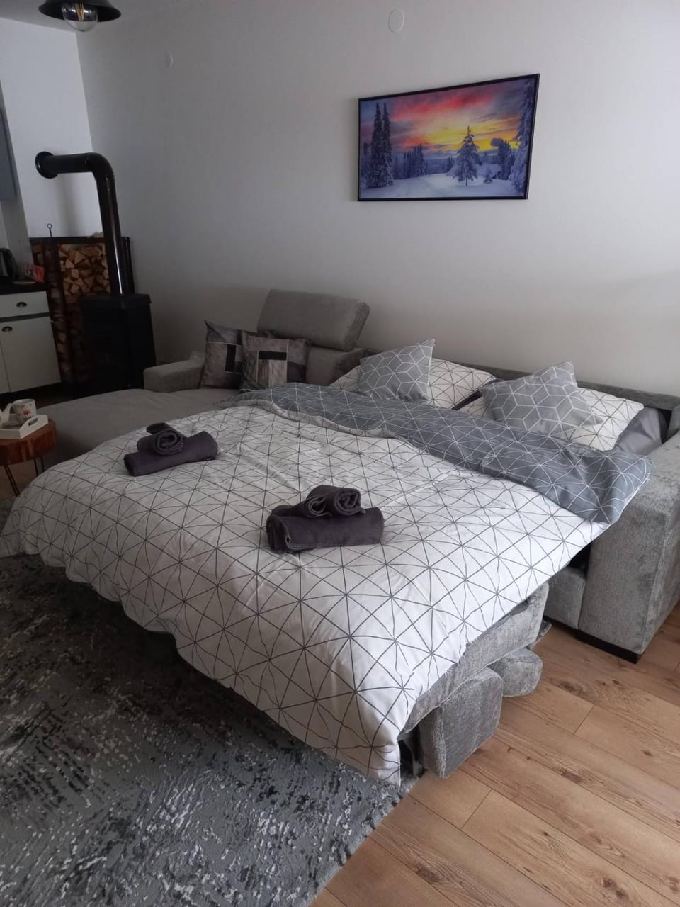 Living room, Bedroom