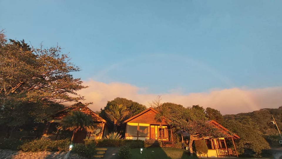 Property building, Sunset