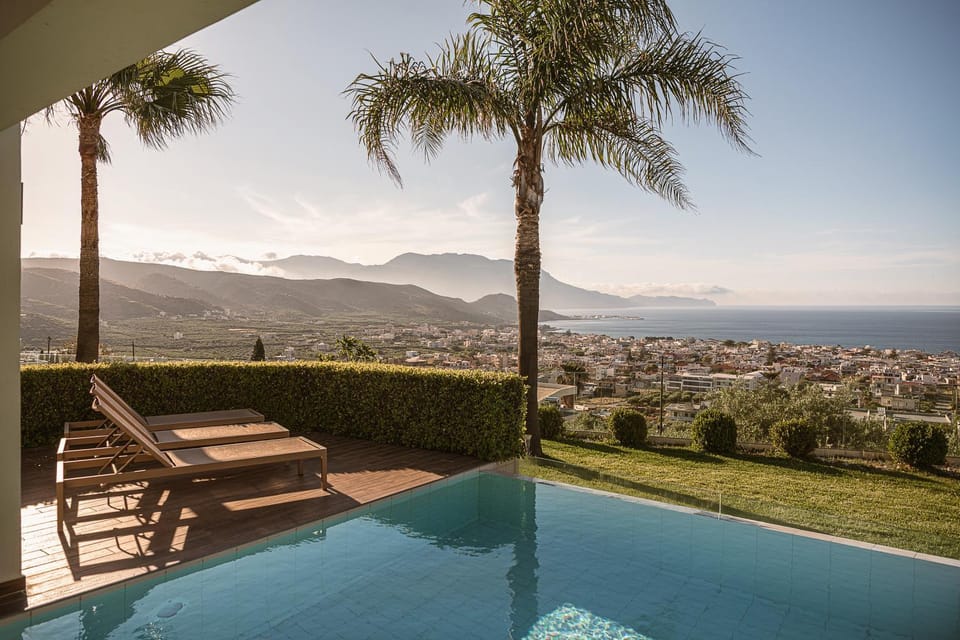 Villa Emilia I Luxury, amazing seaview, next to the town Villa in Kissamos