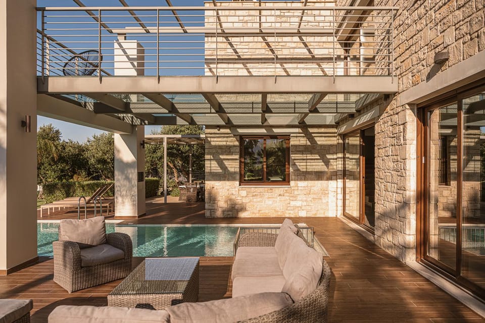 Villa Emilia I Luxury, amazing seaview, next to the town Villa in Kissamos