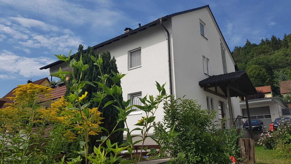 Property building, Spring, Day, Garden