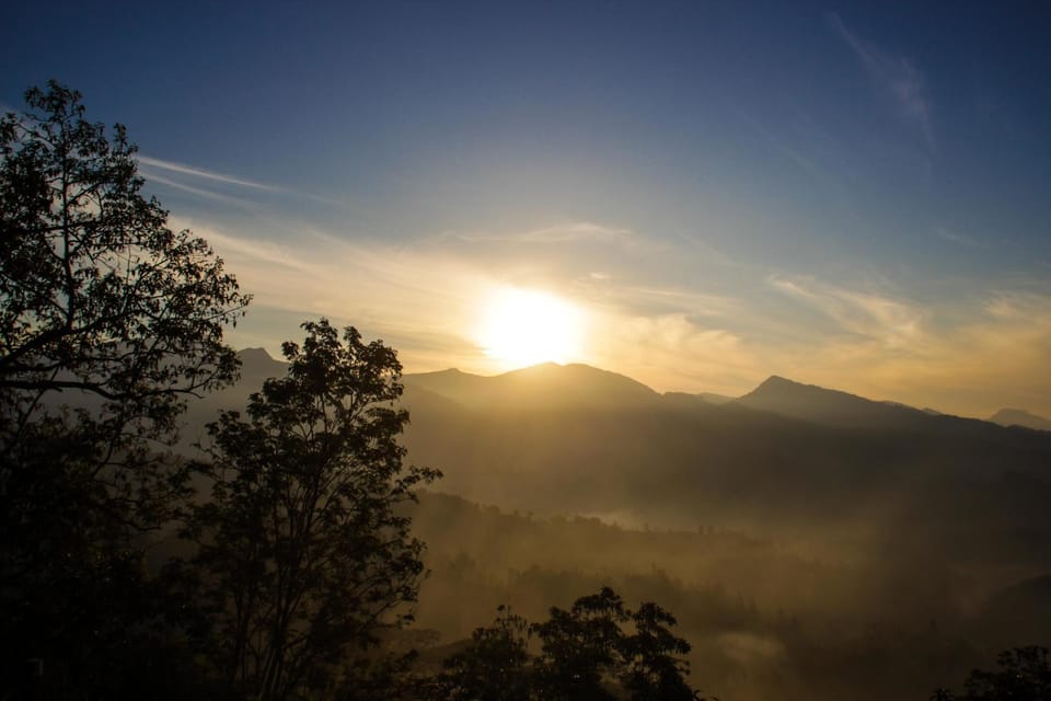 Mountain view, Sunrise