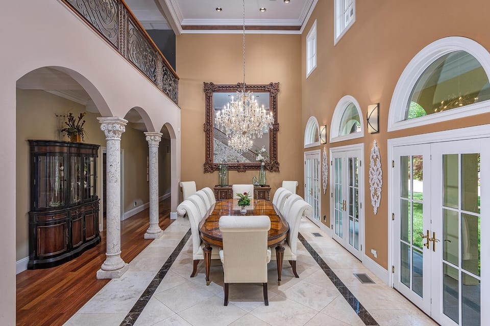 17500sqft PRIVATE ESTATE IndoorPool HotTub BIG LAKEVIEW Tennis Court Theater SDC House in Sunset Cove Township