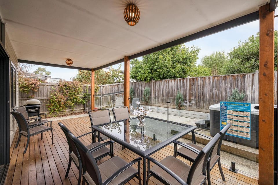 Patio, Seating area, Dining area