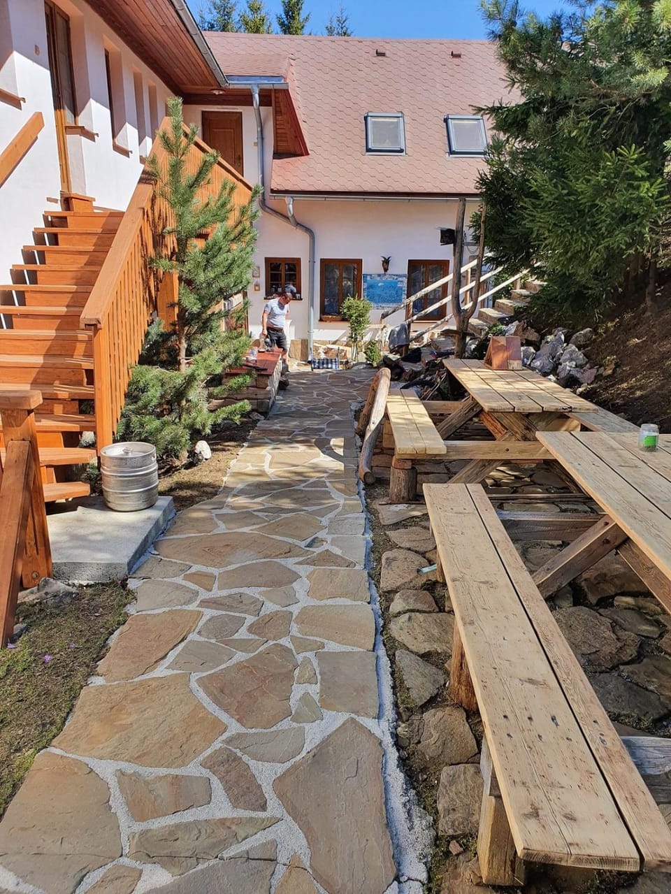 Facade/entrance, Garden