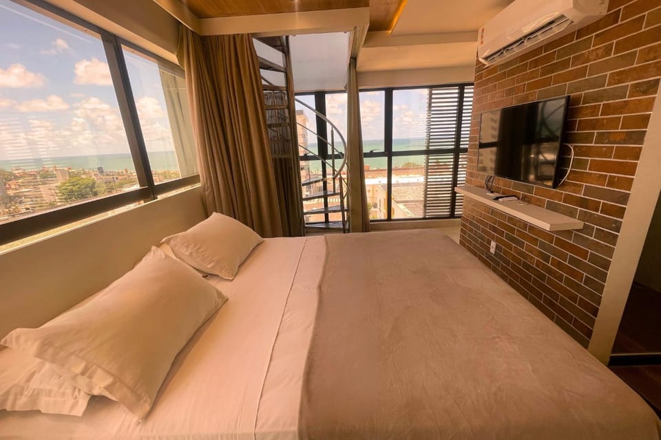 Bedroom, Sea view