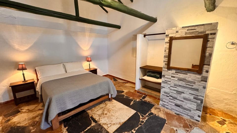 Bed, Photo of the whole room, Bedroom, wardrobe