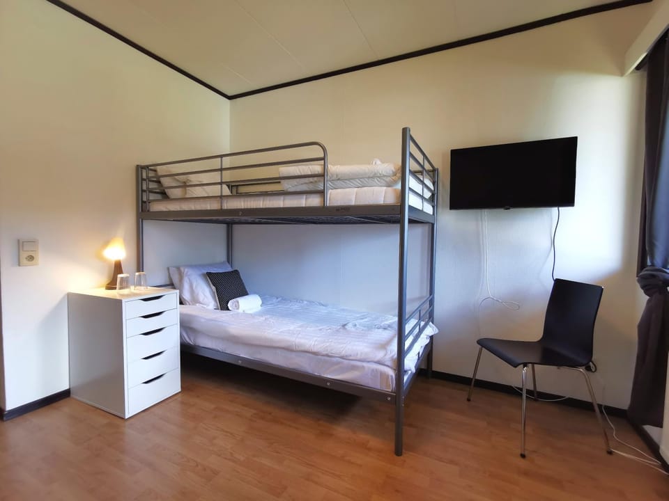 Photo of the whole room, Bedroom, bunk bed
