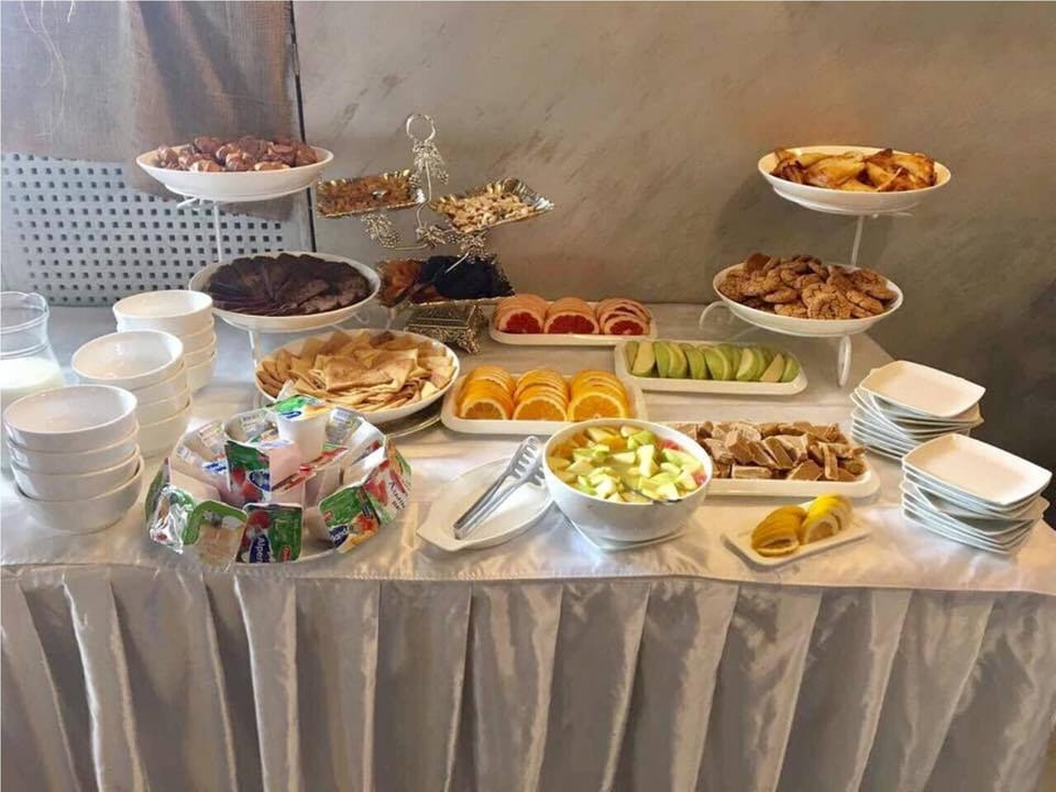 Buffet breakfast