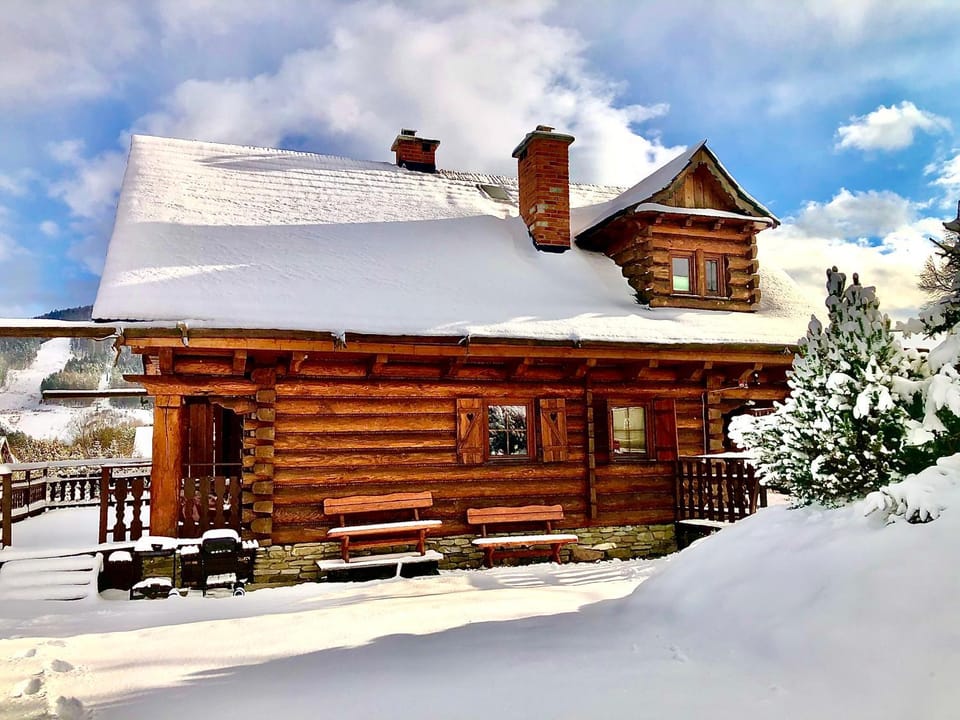 Property building, Day, Winter
