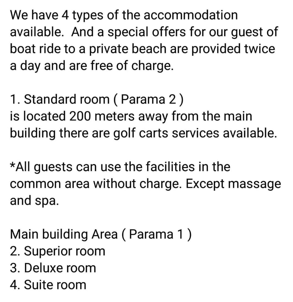 Parama Koh Chang Resort in Koh Chang Tai