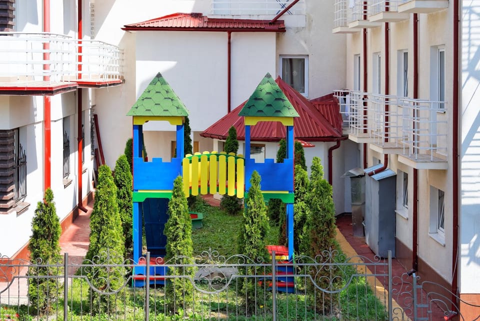 Children play ground, Garden, Floor plan