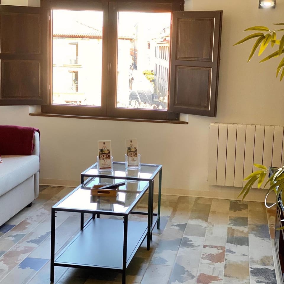 Living room, City view