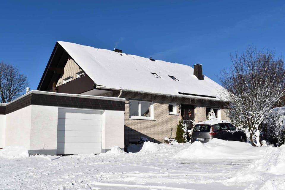 Property building, Winter