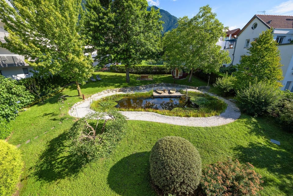 Property building, Garden