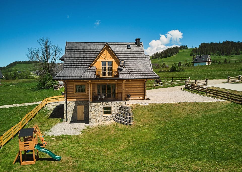 Property building, Bird's eye view, Children play ground, Garden, Garden view