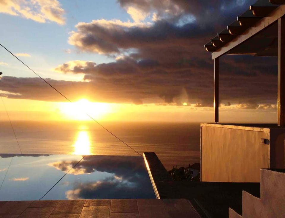 Day, View (from property/room), Sea view, Sunset
