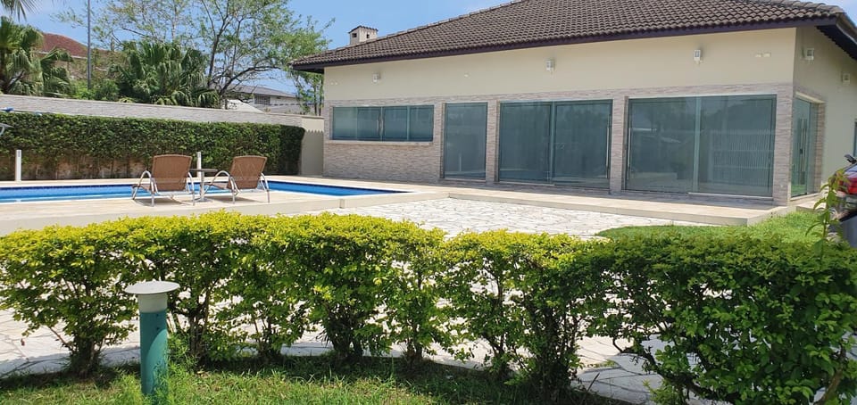 Property building, Day, Garden, Garden view, Pool view, Swimming pool, sunbed