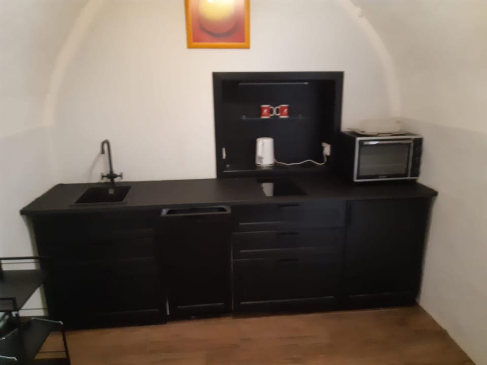 Kitchen or kitchenette, minibar
