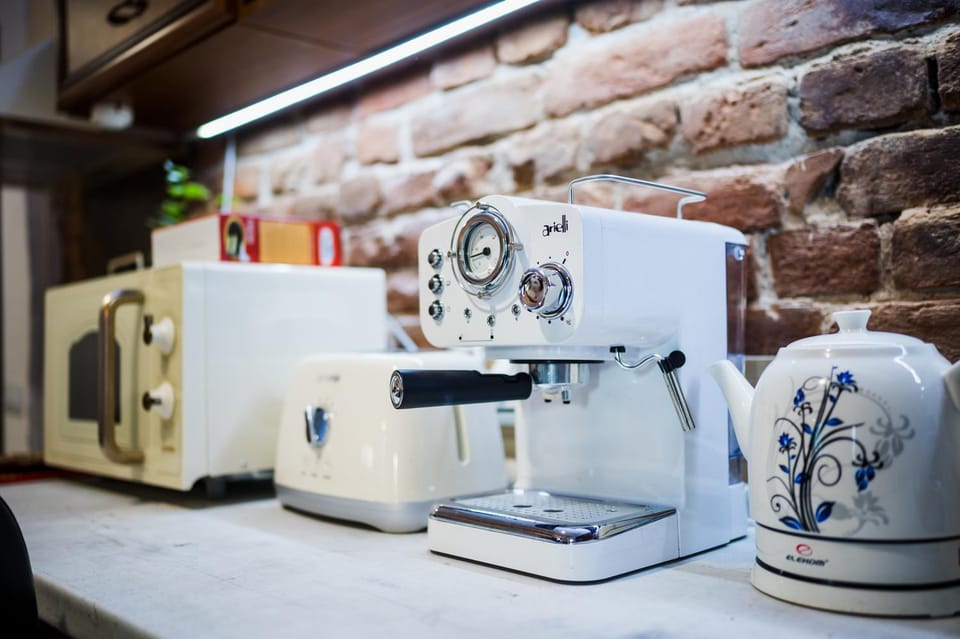 Coffee/tea facilities, Kitchen or kitchenette, toaster