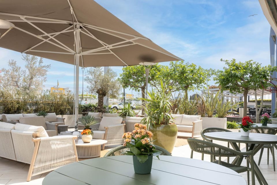 Property building, Patio
