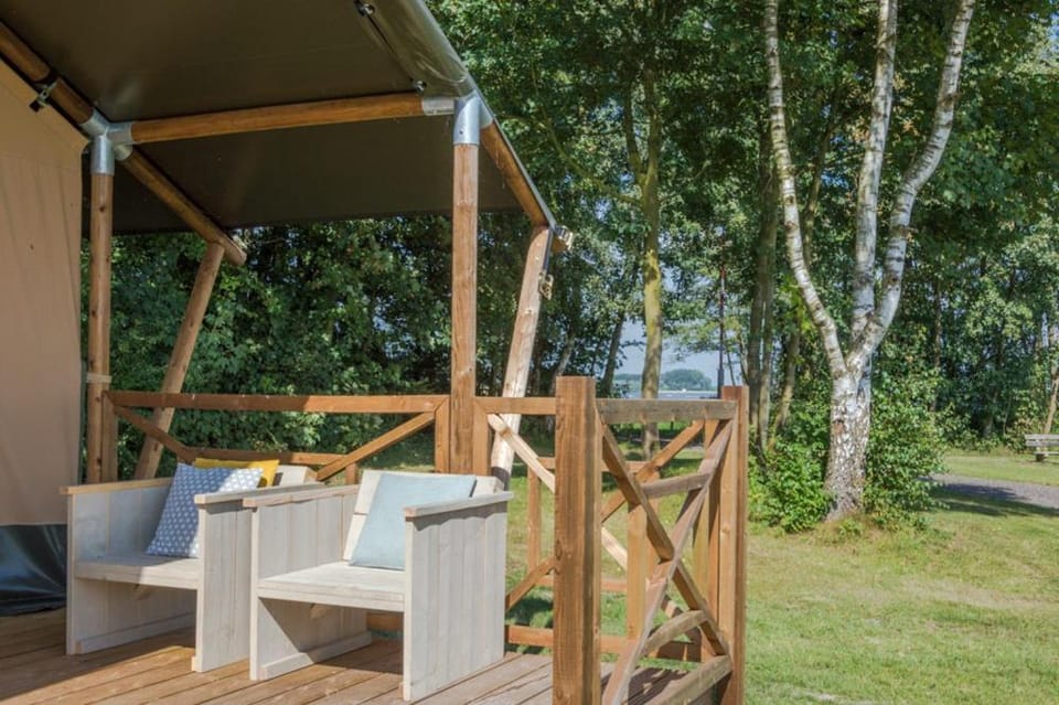 Camping At Sea Luxury tent in Flevoland, Netherlands