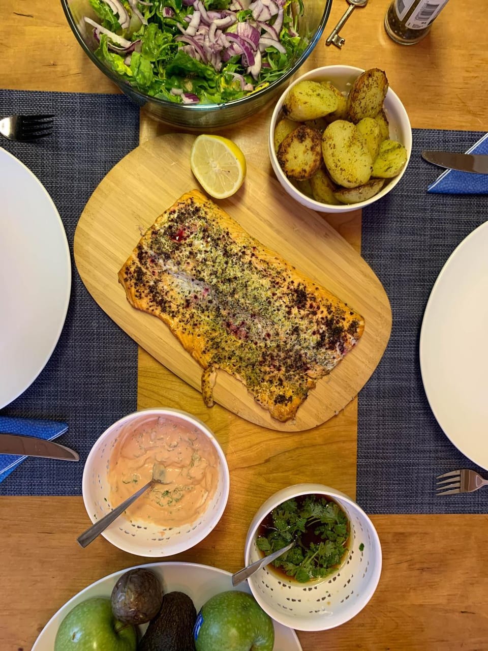 Fishing, Food and drinks, Food, Dinner