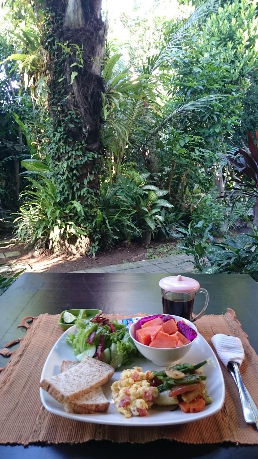 Garden, Balcony/Terrace, Garden view, Breakfast