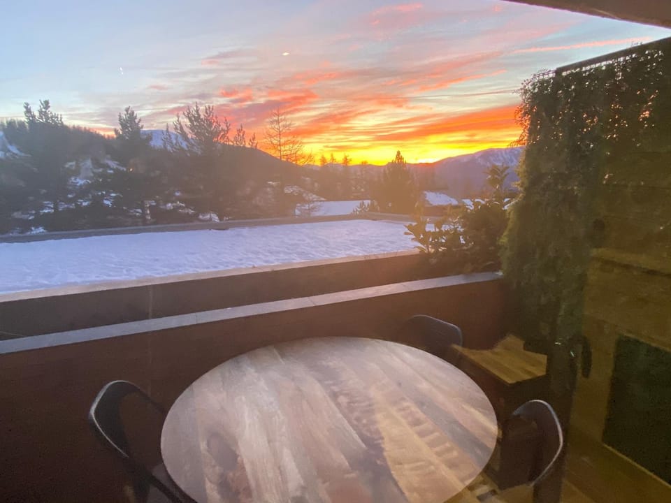 Winter, Sunset