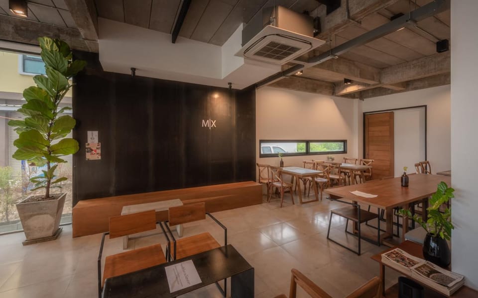 Mix cafe x Bed D Hotel in Thailand
