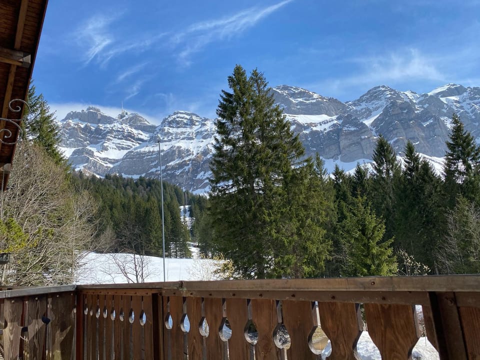 Natural landscape, Balcony/Terrace, Mountain view