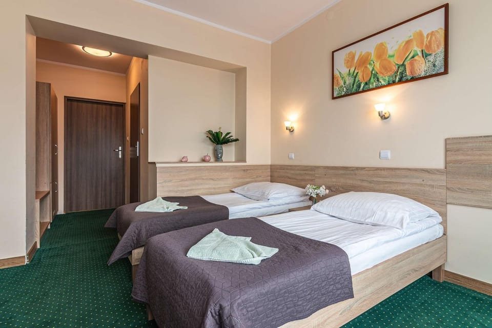 Bed, Photo of the whole room, Bedroom, towels, wardrobe