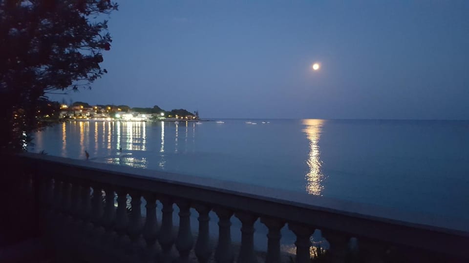 Night, Balcony/Terrace, Sea view