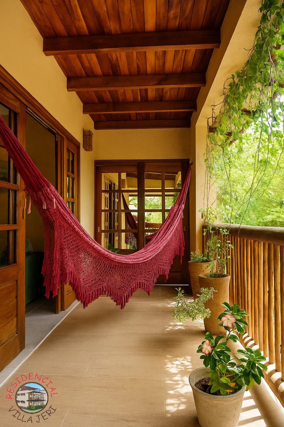 Patio, Spring, Day, Garden, Garden view