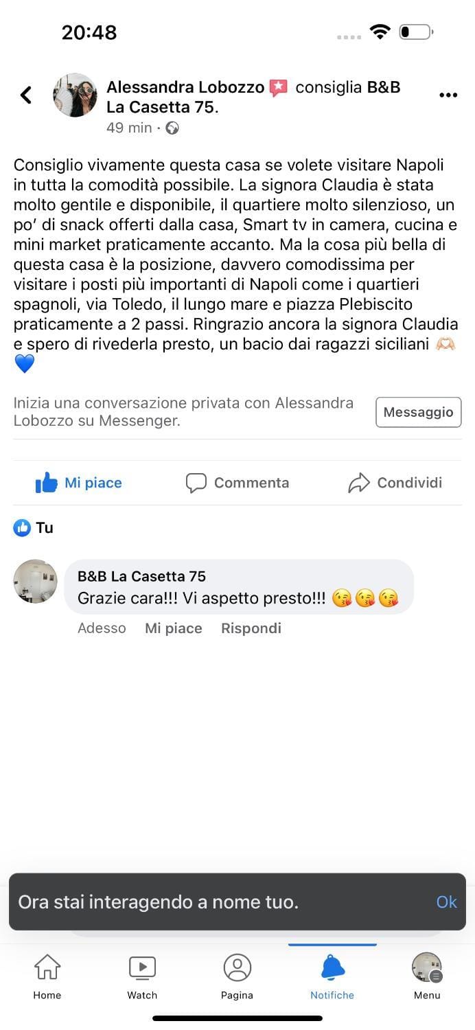 La casetta 75 House in Naples