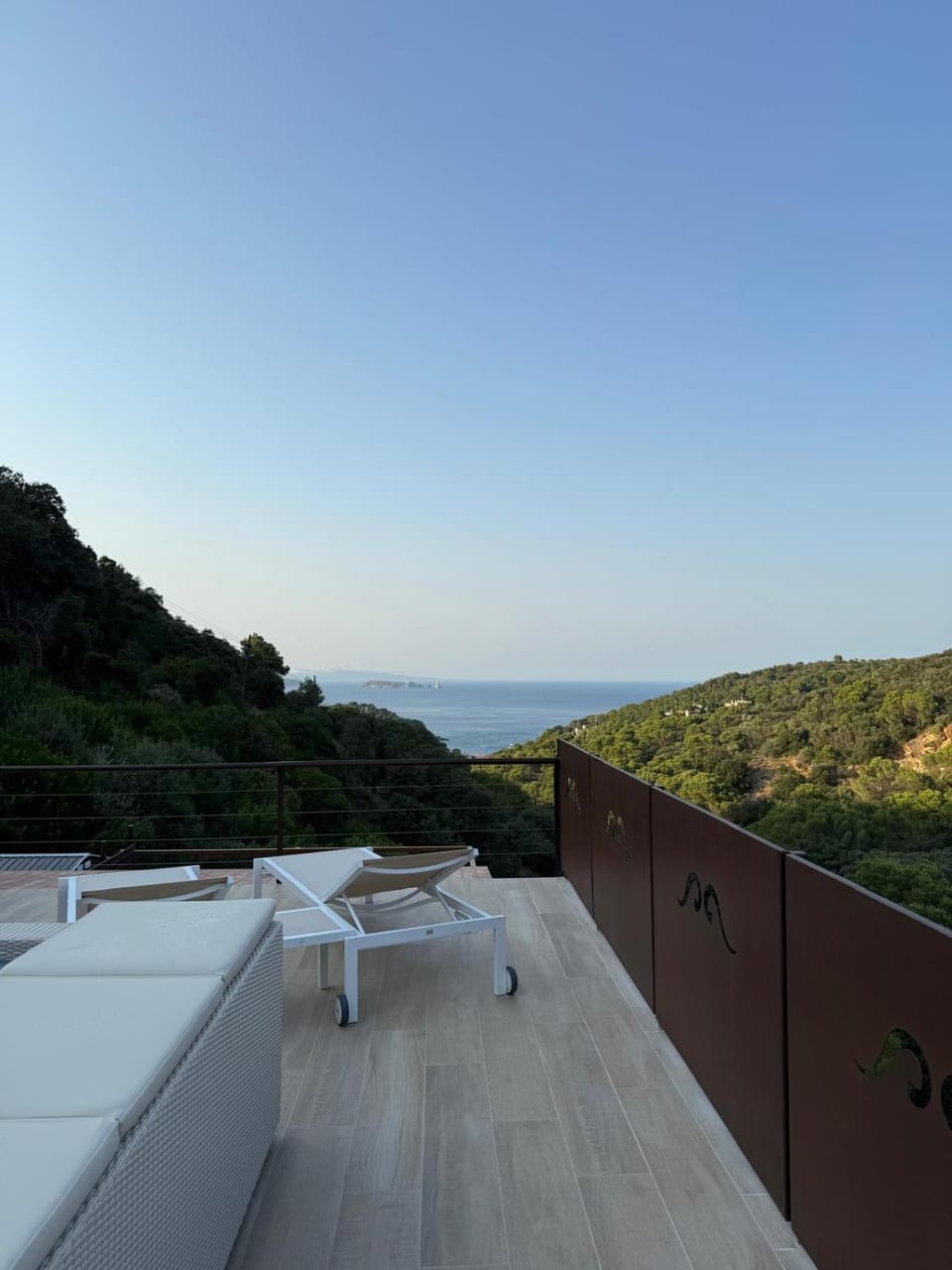 Natural landscape, View (from property/room), Balcony/Terrace, Sea view
