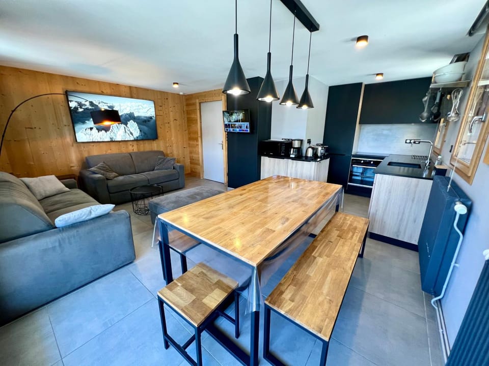 L'Écrin Alpin - Somptueux 4 pièces Centre Station à 100m du Jandri 3S Apartment in Les Deux Alpes