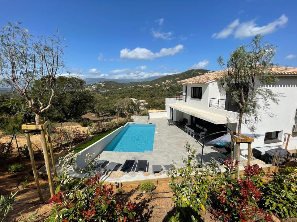 Patio, Day, Pool view, Swimming pool