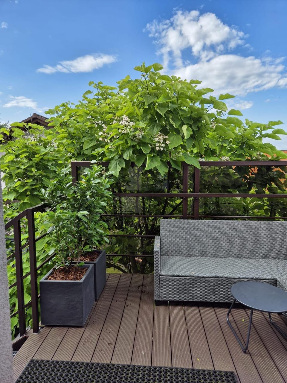 View (from property/room), Balcony/Terrace, Garden view